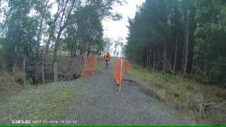 Damaged Trail Section