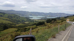 Approaching Akaroa