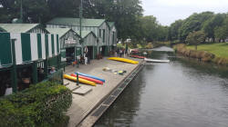 Rowing on the Avon River