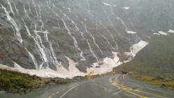 Approaching Homer Tunnel
