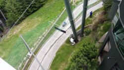 Matthew on Luge Queenstown