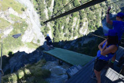 Matthew Leaving Zipline Platform